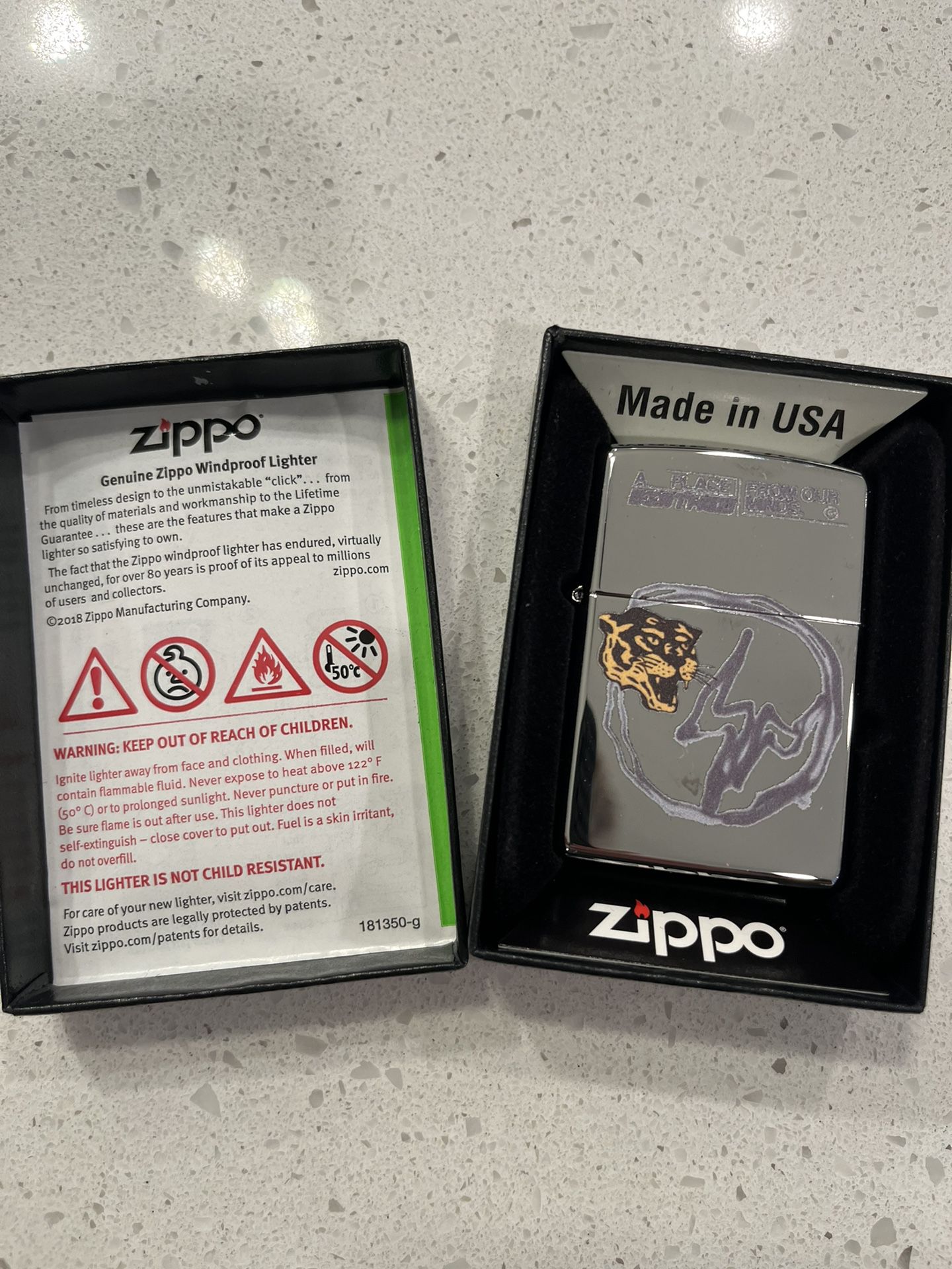 Travis Scott Limited Edition Zippo 