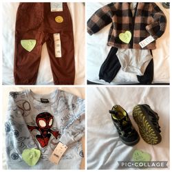Brand New Kids Clothes With The Tags Either Three Dollars Or Five Dollars