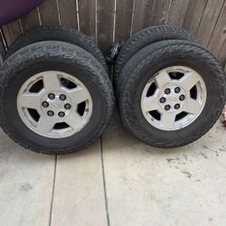 Chevy Silverado Rims And Tires 