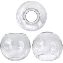 3 Pack Round Glass Light Fixtures 