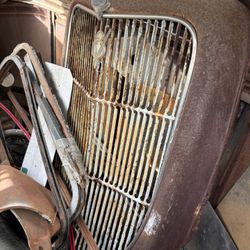 Hot Rod Rat Rod Ford Grill