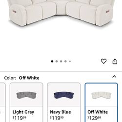 Sectional Couch Cover