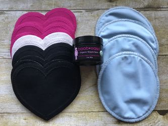Bamboobies Reusable, washable nursing pads and nursing balm/cream