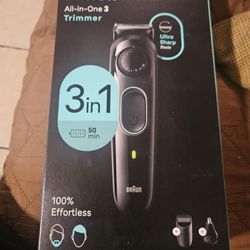 BRAUN ALL-in-one 3 TRIMMER 