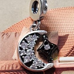 Pandora Hanging Moon Charm