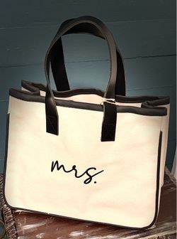 NWT bridal tote bag