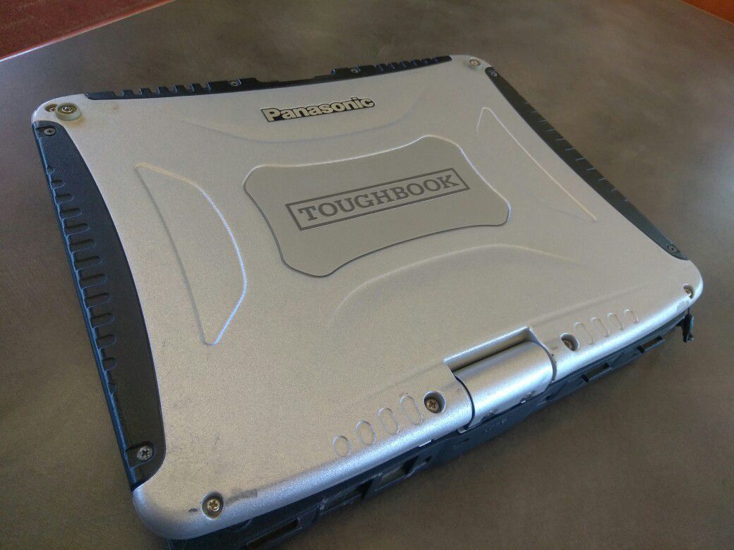 Panasonic toughbook Strongest notebook, police, military, construction