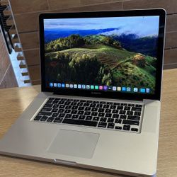 Apple MacBook Pro 15” i7/8GB/256GB SSD $180 