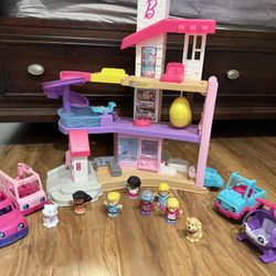 Fisher-price Little People Toddler Toy Barbie Dreamhouse