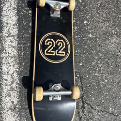 8.25” custom build skateboard