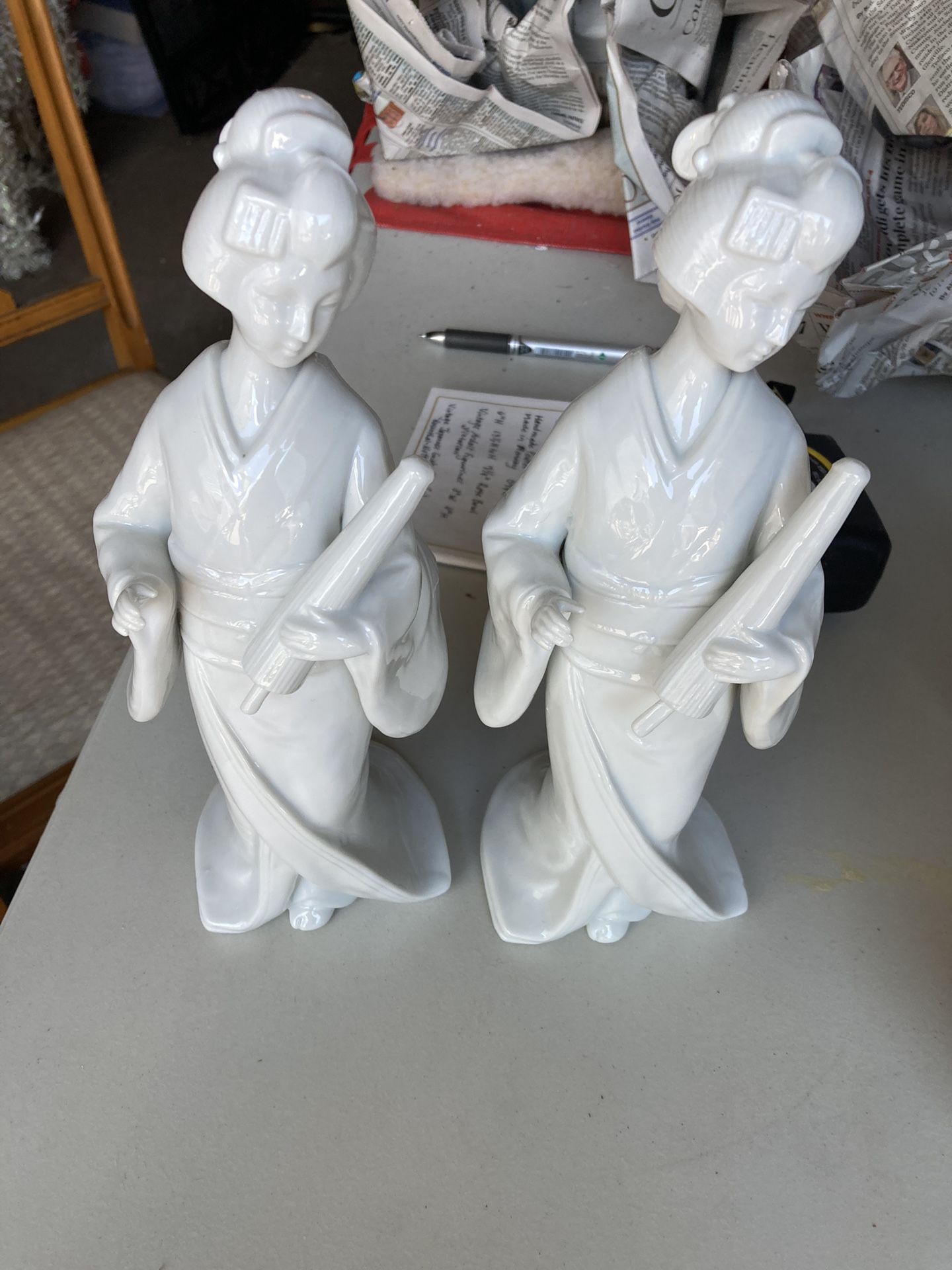 Vintage Japanese Geisha (lot of 2)