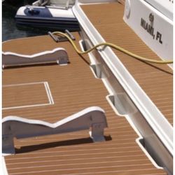Decking For Boats With 3M Glue  🛟🛟🛟 Pisos Para Botes Con Pegamento 3M