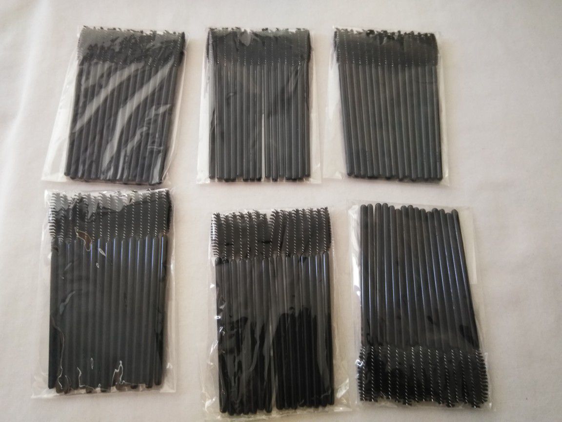 Mary Kay Lot of 6 packs of eyelash makeup applicator, New, Each package contains 15 brushes.