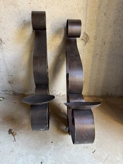 Bronze Sconcea For Candles Wall Sconces