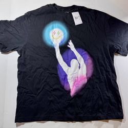 *NEW* Nike Air Jordan x J Balvin T-Shirt Size Men's XXL DR2962-010 Black