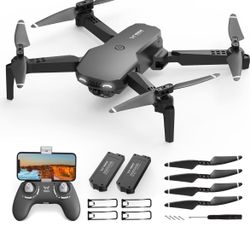 Brand New Drones  with Camera - Remote Control Helicopter Toys Gifts for Boys Girls, 1080P HD FPV Mini Drone for Adults, RC Quadcopter with One Key St