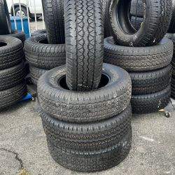 255/70/16 Goodyear Set Of 4 Tires 95% Installed And Balanced Set De 4 Llantas Como Nuevas Instaladas Y Balanceadas
