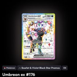 UMBREON EX CGC MINT GEM 10 
