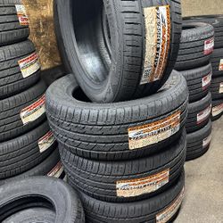 SET OF FOUR NEW TIRES 275/55/19 ARROYO GRANDSPORT ALL SEASON INCLUDING MOUNT AND BALANCE , ASK ME FOR SIZES AND BRANDS 