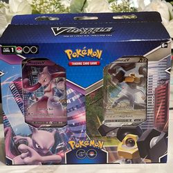 Pokemon Go Mewtwo V Battle Deck and Melmetal V Battle Deck