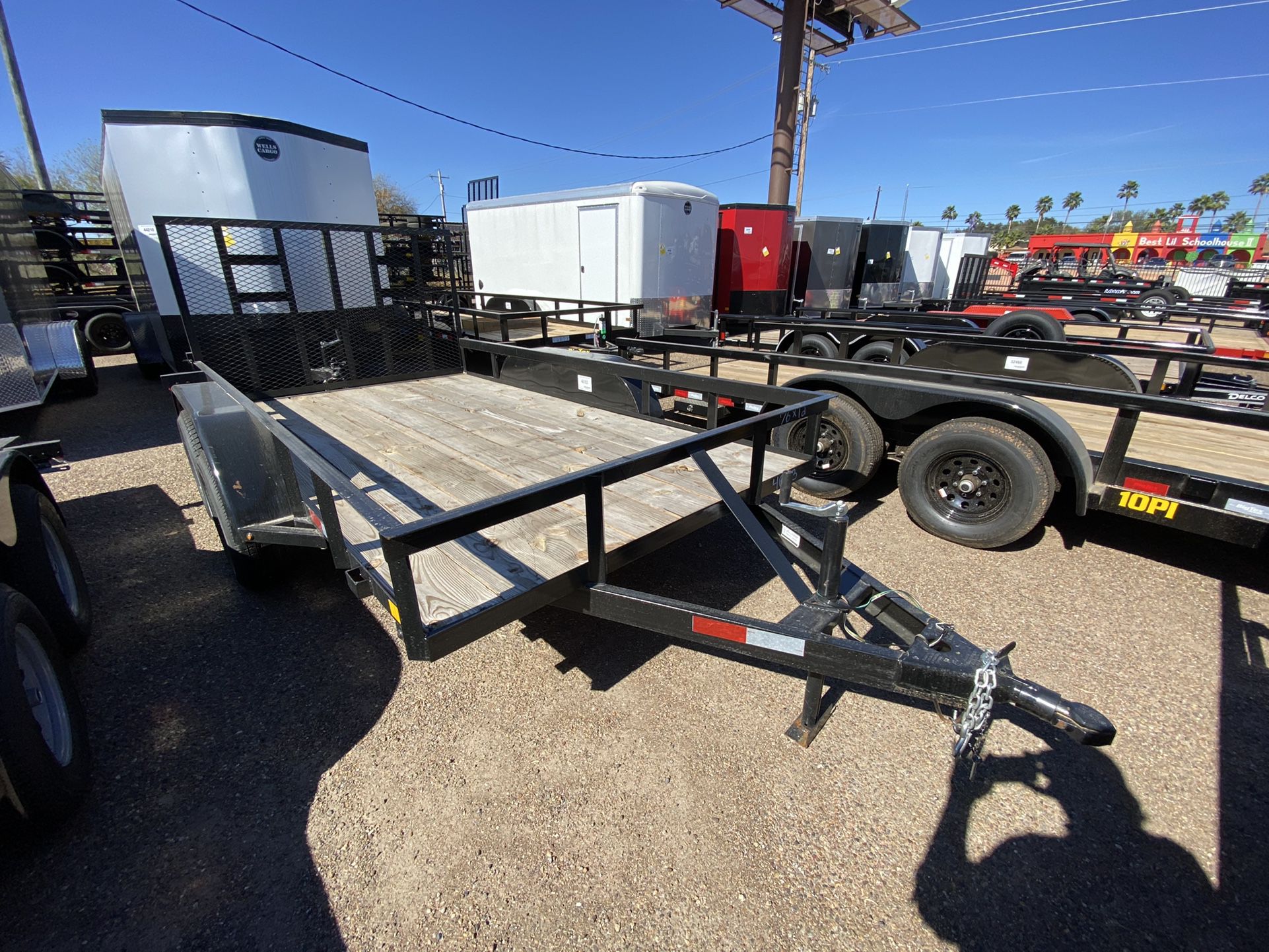 Utility trailers and car haulers