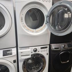 💯💯LG SET STEAM WASHER AND ELECTRIC DRYER 💯 WITH WARRANTY 