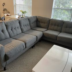 L shaped sofa couch