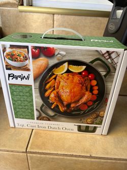 Parini 3 Qt. Enameled Cast Iron Dutch Oven