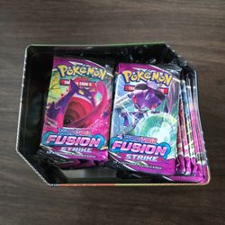 Pokemon Fusion Strike Booster Packs 
