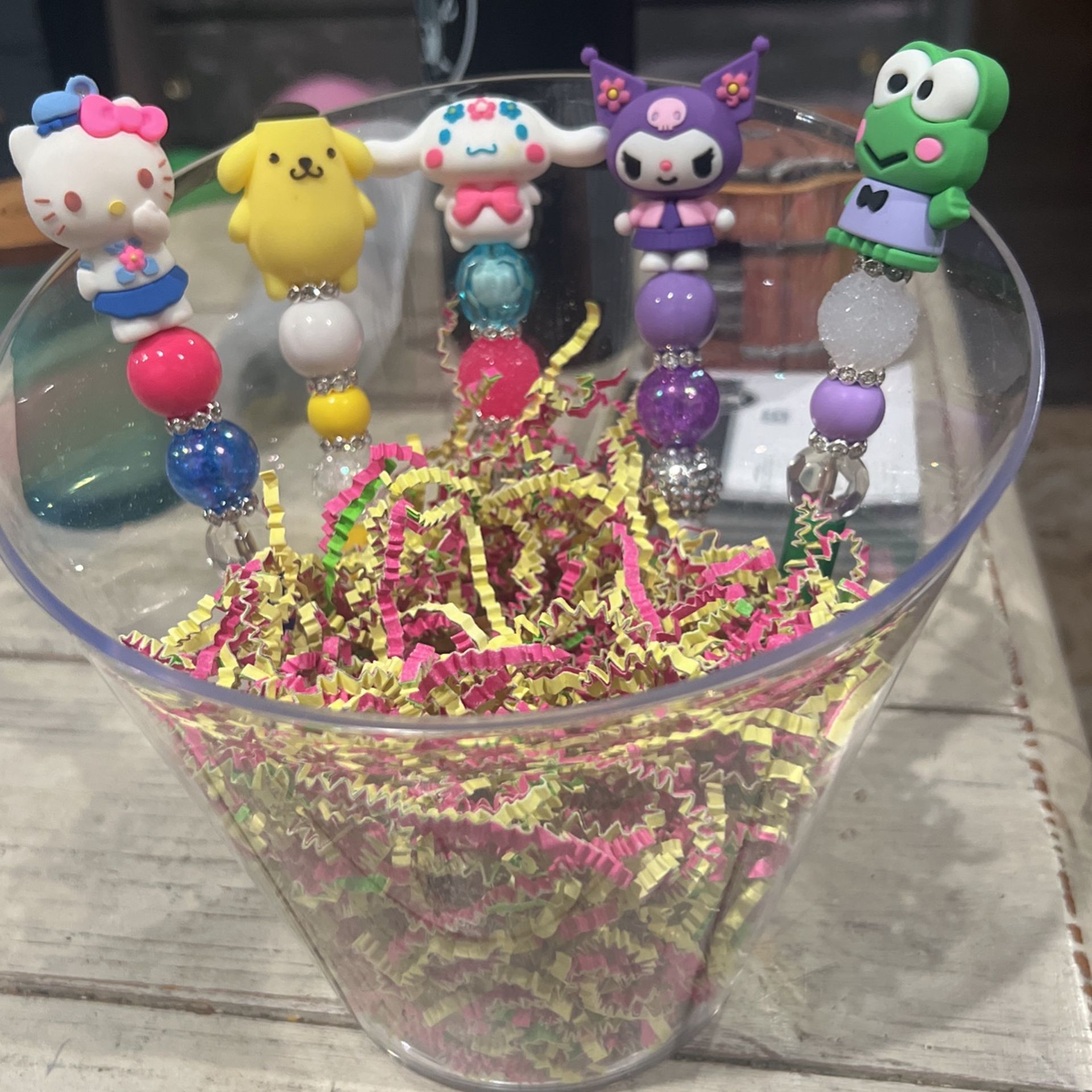 Beaded Pens 🖊️ Hello Kitty And Friends 