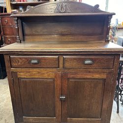 Solid Wood kitchen Hutch Dresser Dining Room Storage