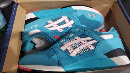 ASICS GEL-LYTE III (TEAL DRAGON) SZ 9