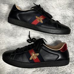Gucci Ace Men’s Bee Embroidered Sneaker Size 9