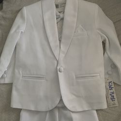 Size 5T Boys Baptism Suit 