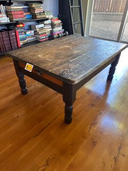 Antique Coffee Table - $200