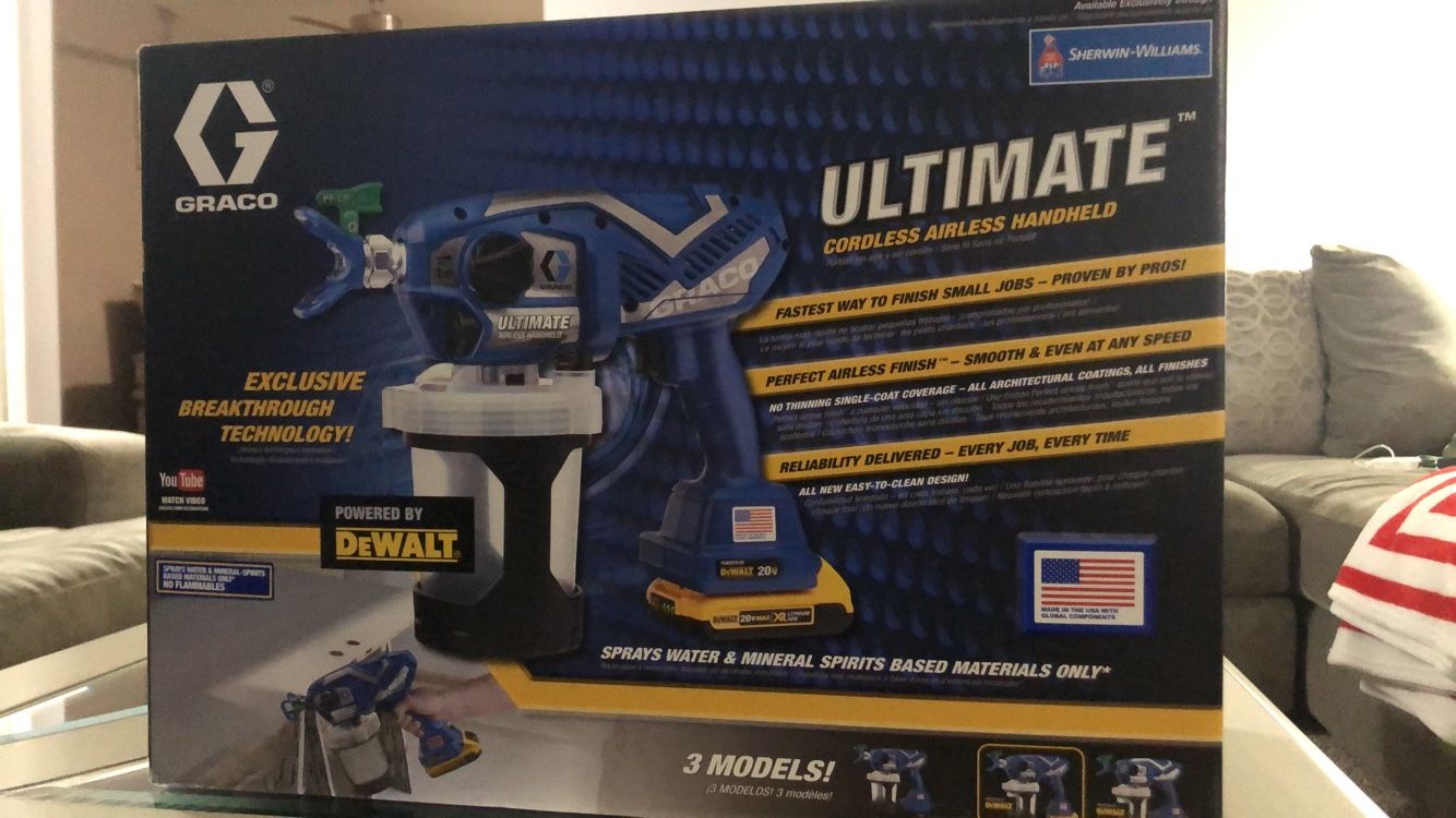 Graco Ultimate Cordless Handheld Airless Sprayer 17N164