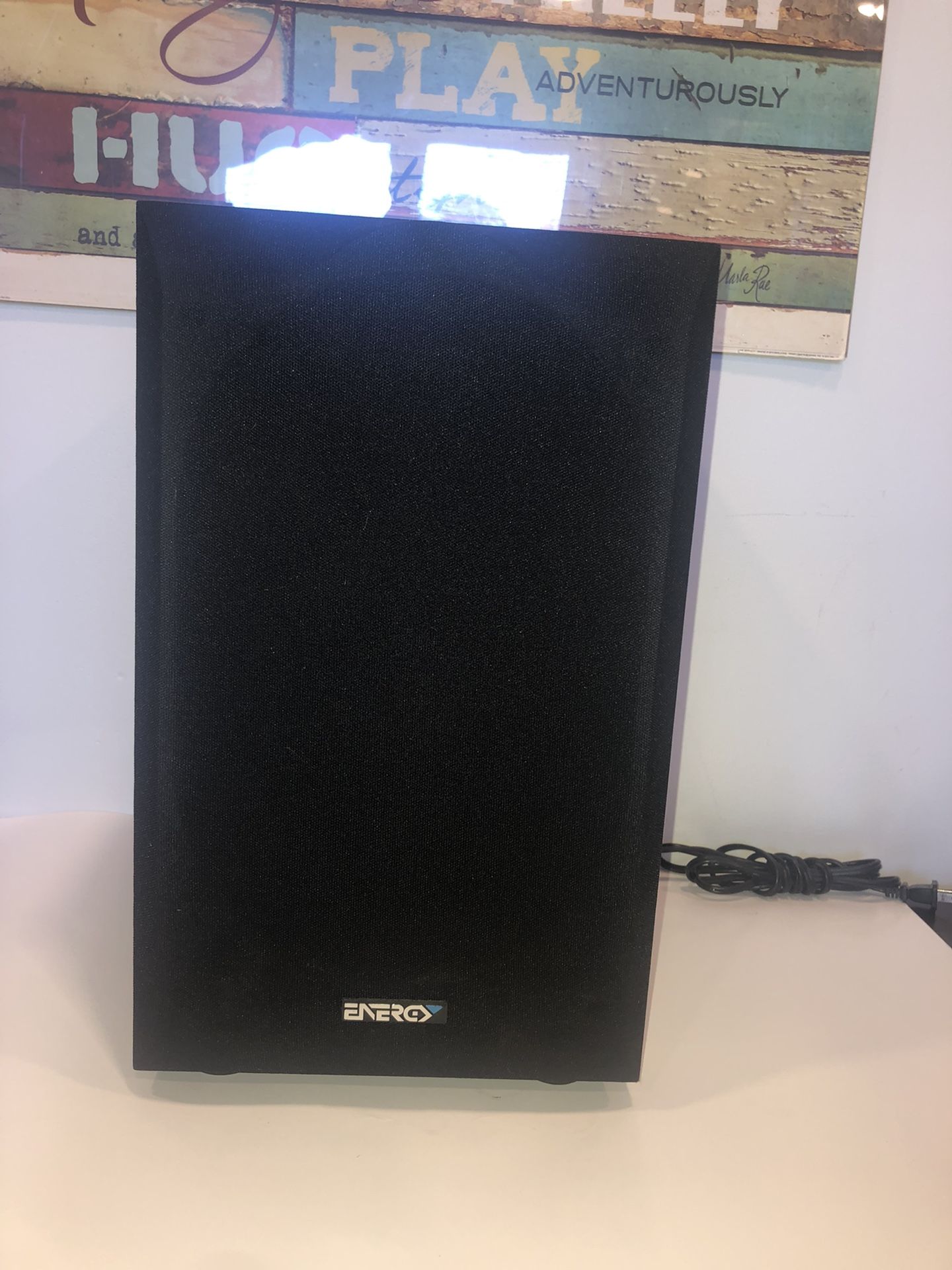 Energy ES SUBWOOFER SPEAKER 100 W/RMS Bass Reflex