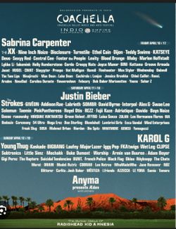 Sunday Coachella wrist band