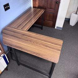L Shaped Desk And Filing Cabinet