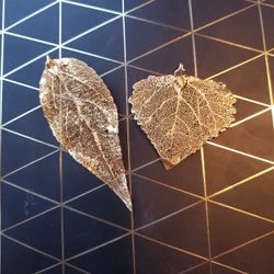 Necklace Pendants Real Leaves Gold Dipped. $5 Each