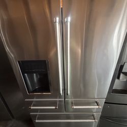 KITCHENAID STAINLESS STEEL 5 DOOR REFRIGERATOR 