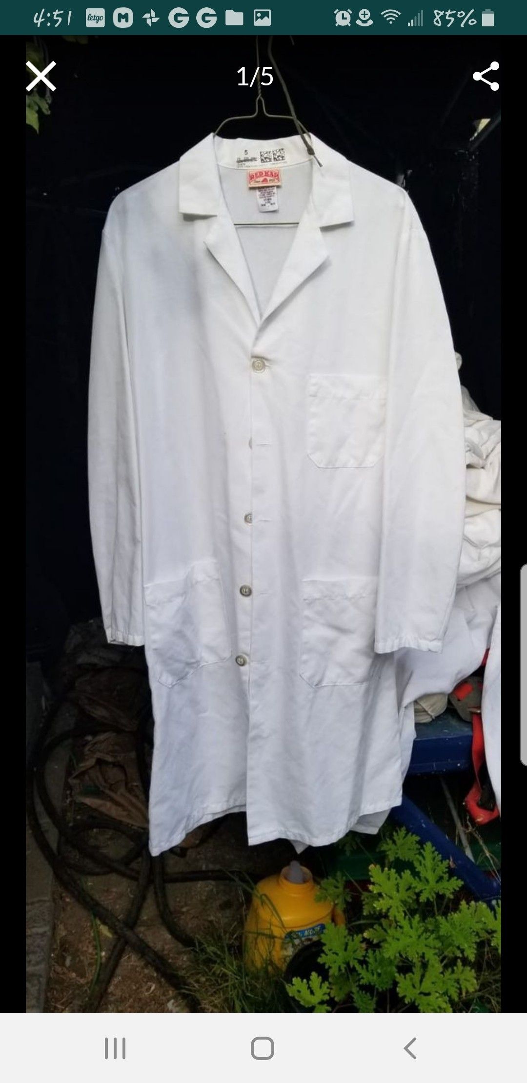 MEDICAL LAB COATS