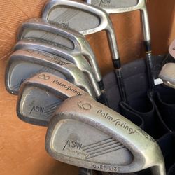 Palm Springs ASW Iron Set, Northwestern Series 2000 Putter, Excalibur Wedge