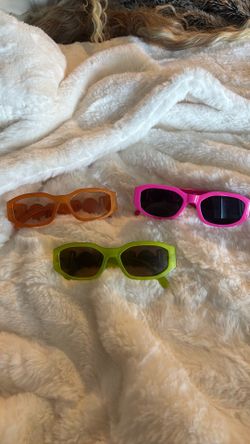 Biggie Versace sunglasess pink Orange and green