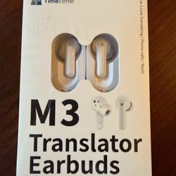 New Timekettle M3 3 In 1 Translator Earbuds