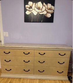 Dresser and two nightstands