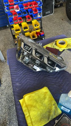 Ford Mustang LED Headlight Chrome Right Passenger Side