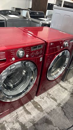 LG Tromm Front-Load Washer and Dryer Set