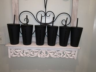 Starbucks tumblers black