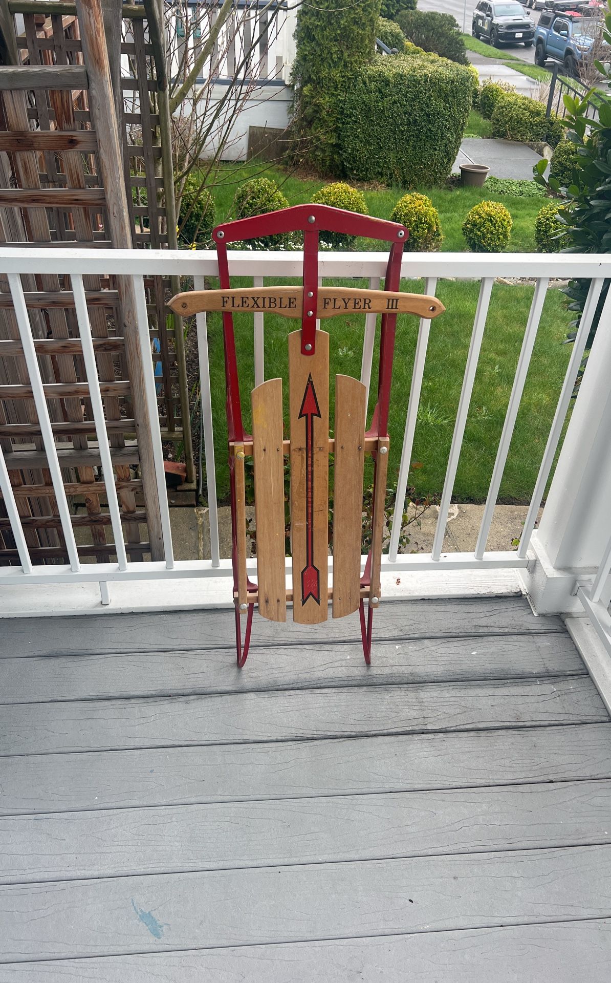 Flexible Flyer Sled